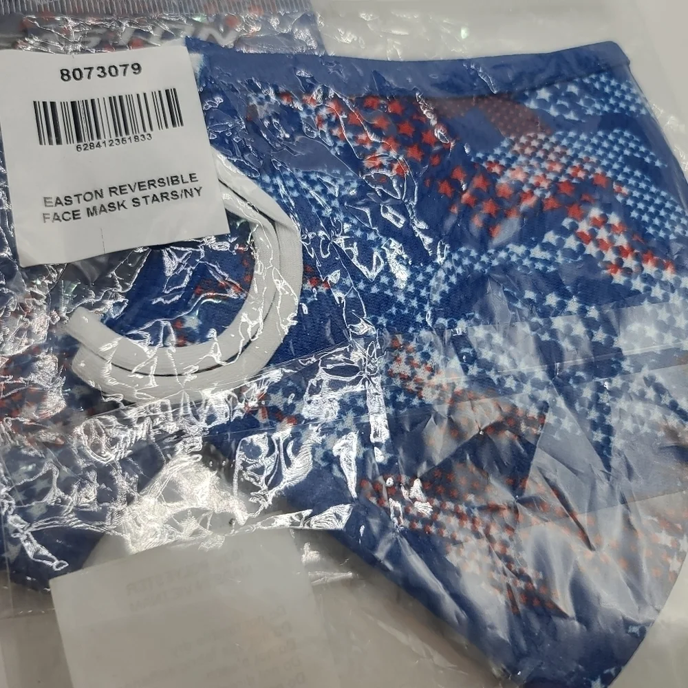 Set Of 2 New Easton Reversible Face Masks